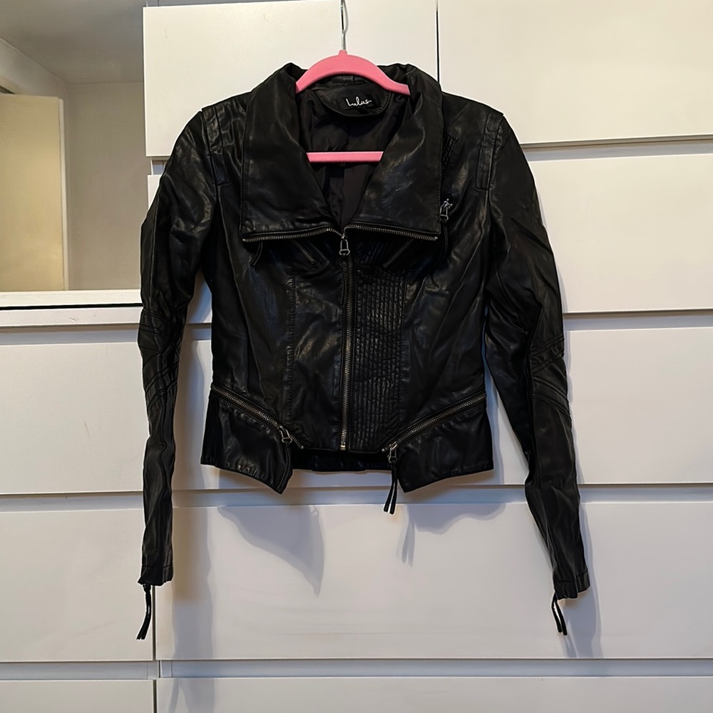 Leather jacket